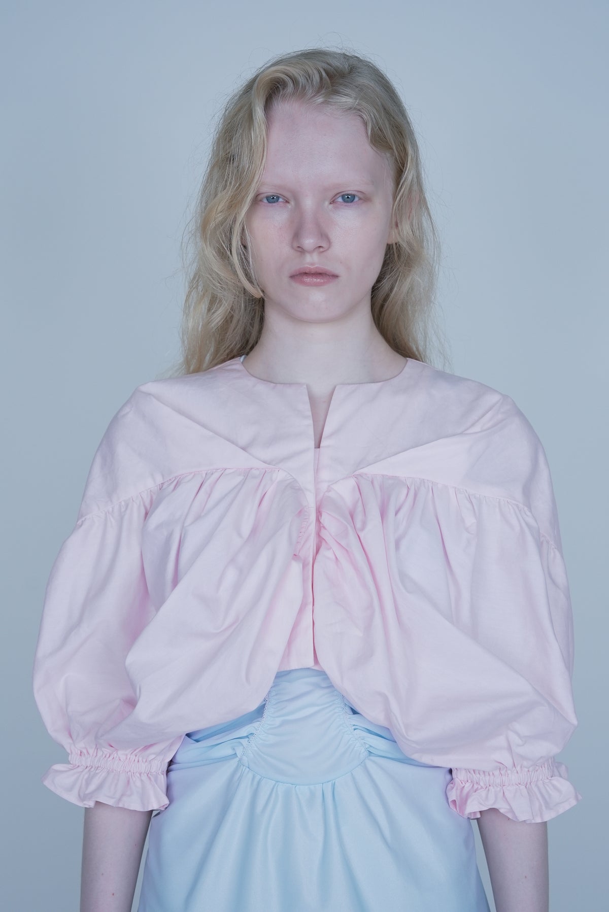 【SS27受注】High 5 Puff Blouse / Pink / JFSS27B021