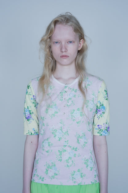 【SS27受注】Flower Girl T Shirt / Pink / JFSS27T01