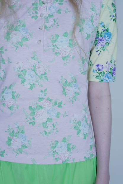 【SS27受注】Flower Girl T Shirt / Pink / JFSS27T01
