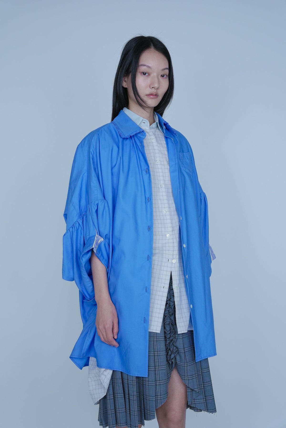 【SS27受注】Little Trick Shirt / Blue / MSS27B04