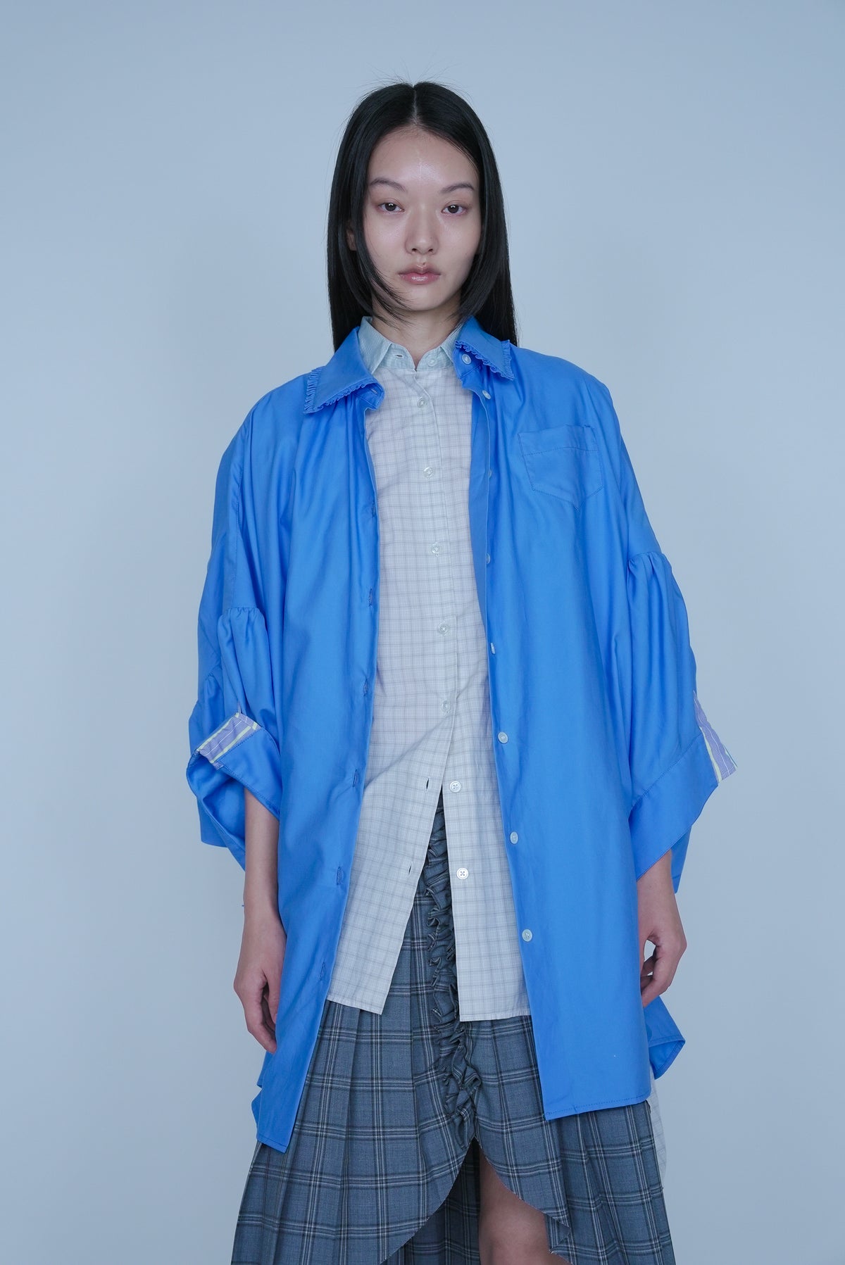 【SS27受注】Little Trick Shirt / Blue / MSS27B04