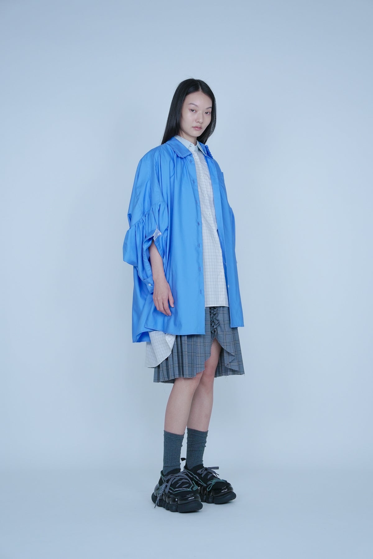 【SS27受注】Little Trick Shirt / Blue / MSS27B04