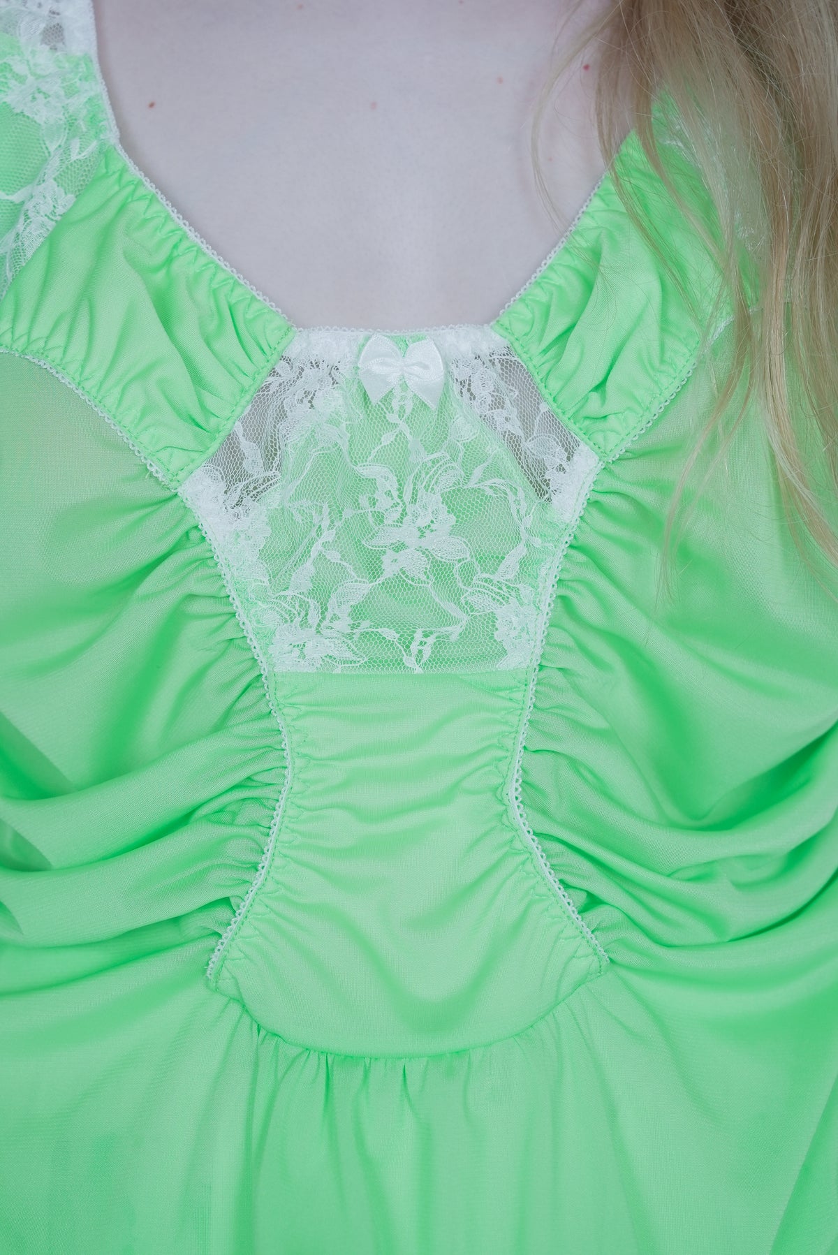 【SS27受注】Nickers Dress / Neon Green / JFSS27D04