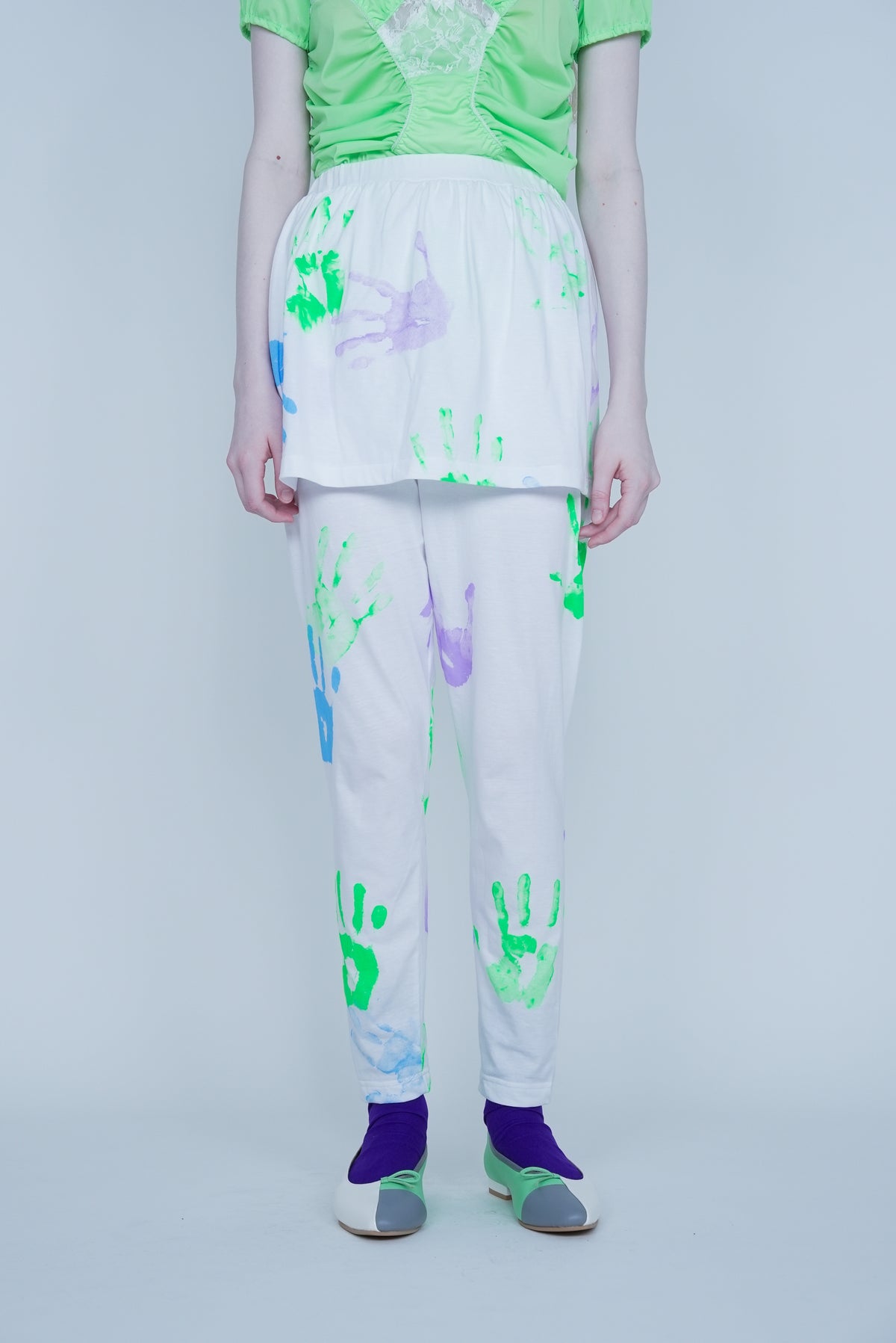 [SS27 Order] Happy Hands Pants / White / JFSS27P01