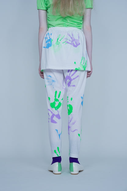 [SS27 Order] Happy Hands Pants / White / JFSS27P01