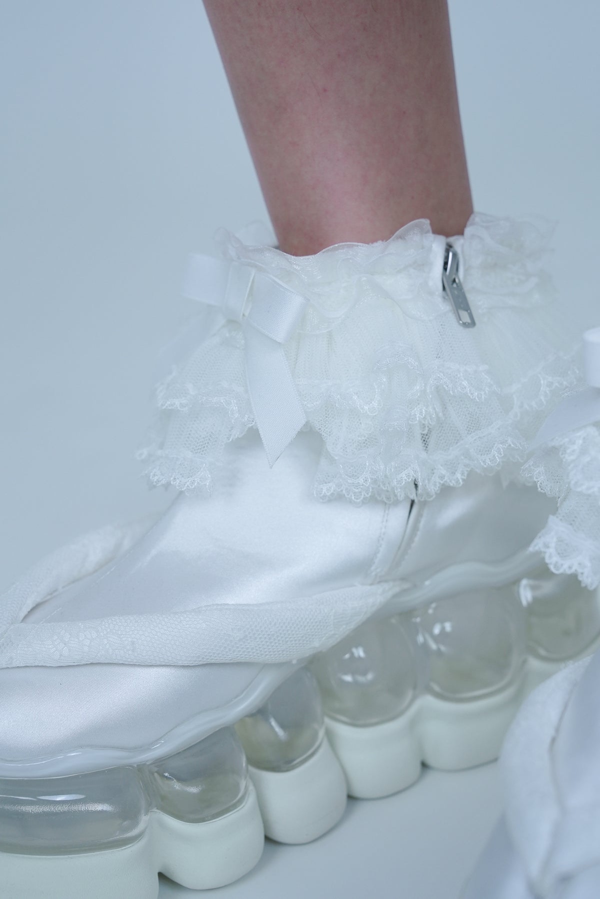 【SS27 Order】Jewelry Ark Lace Tabi / White / MSS27SH04