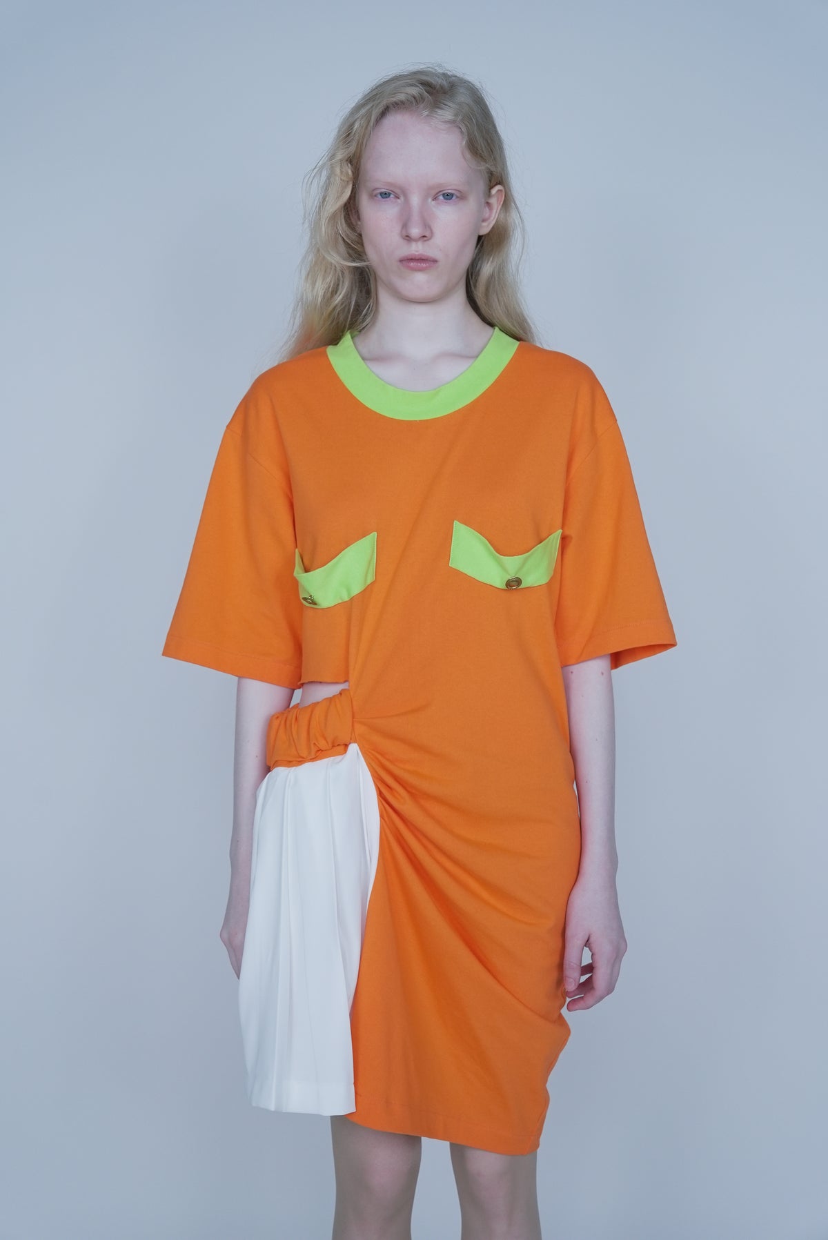 【SS27受注】Chanel Girl Dress / Orange / JFSS27D021