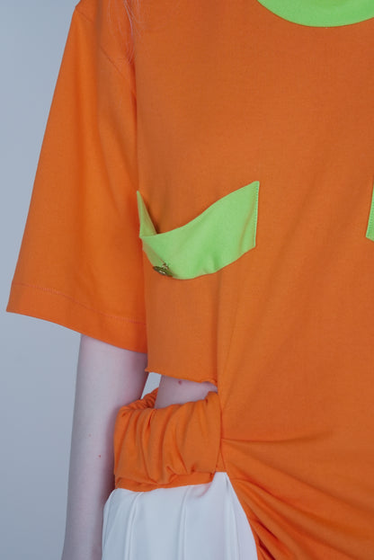 【SS27受注】Chanel Girl Dress / Orange / JFSS27D021