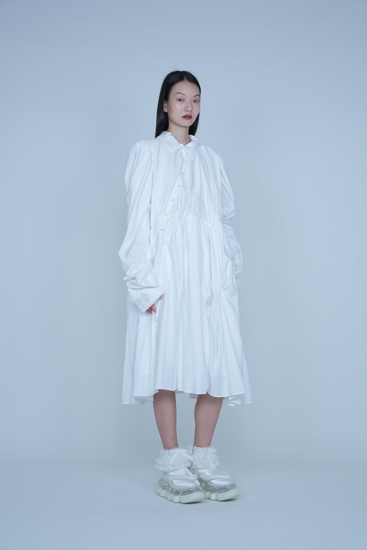 【SS27 Order】Jewelry Ark Lace Tabi / White / MSS27SH04
