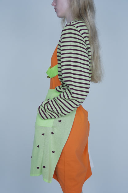 【SS27受注】Apron Knit / Lime / JFSS27K01