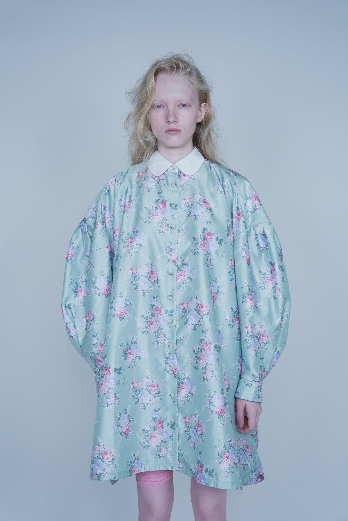 【SS27受注】Julianne Blouse / Green Tea / JFSS27B01