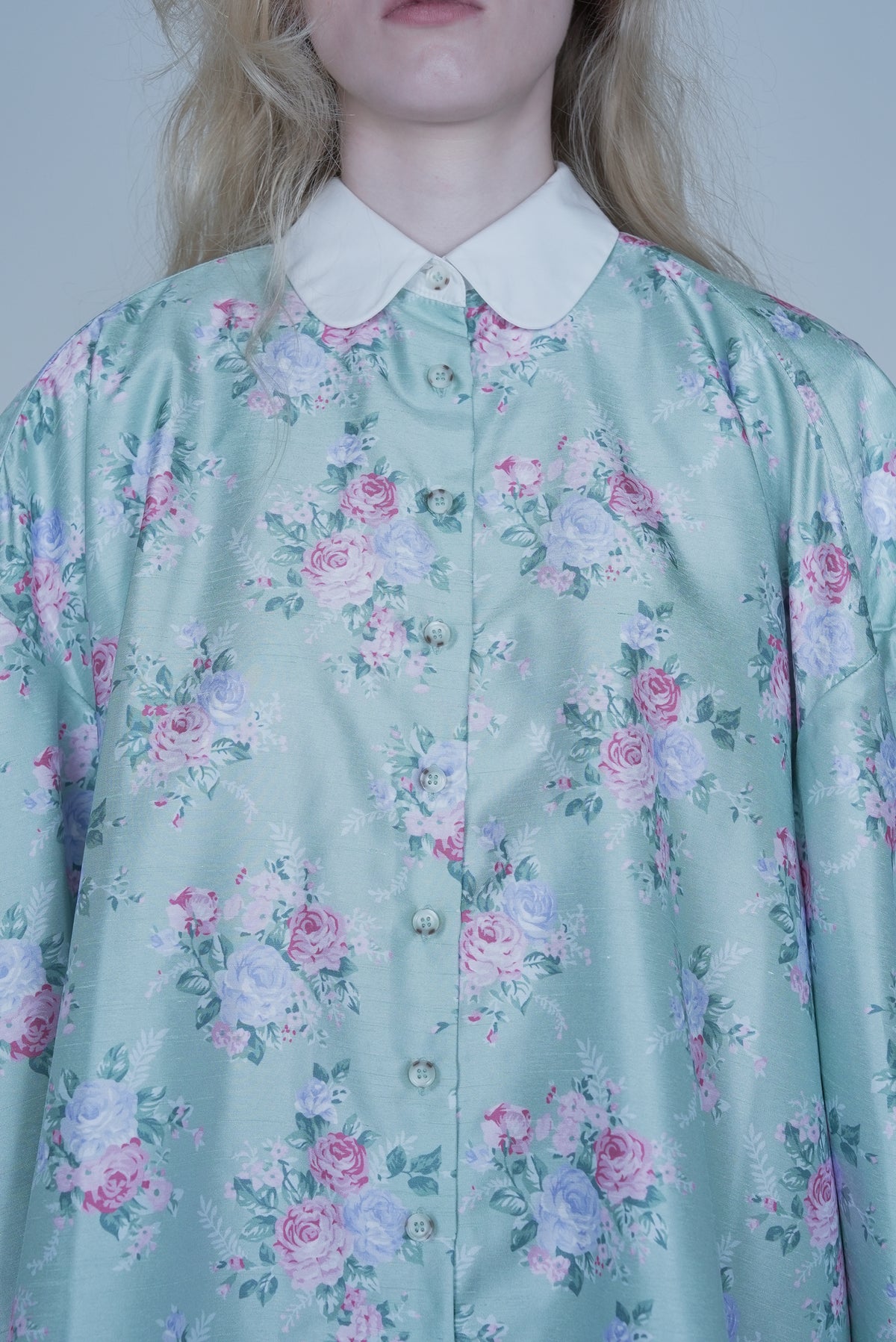【SS27受注】Julianne Blouse / Green Tea / JFSS27B01