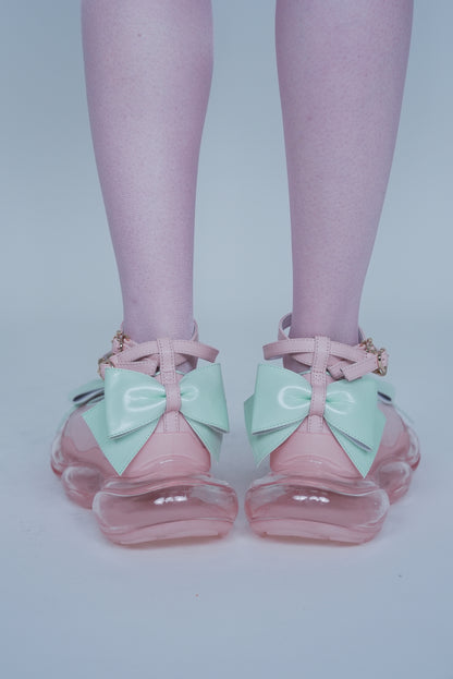【SS27受注】Ribbon Bow Mirage / Peach / JFAPSS27SH01