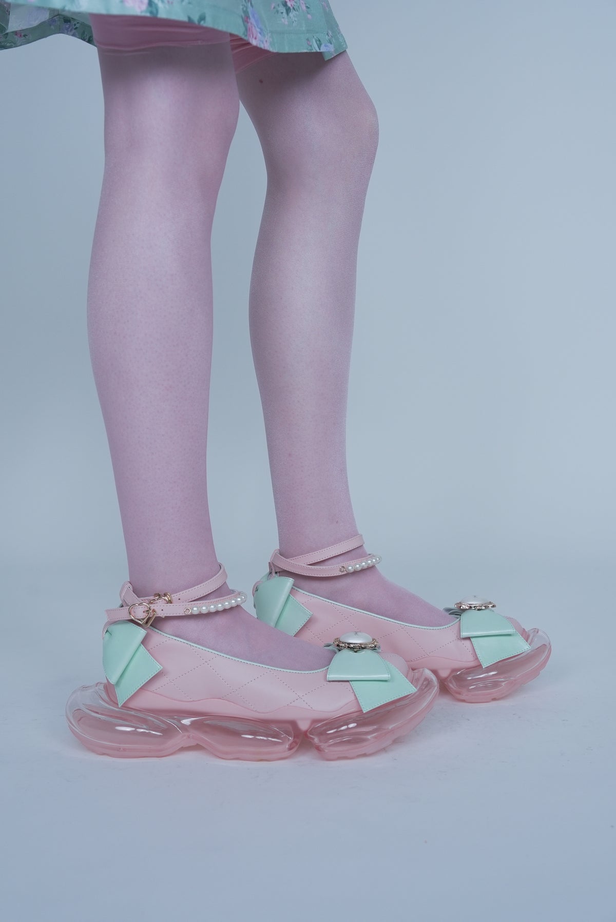 【SS27受注】Ribbon Bow Mirage / Peach / JFAPSS27SH01