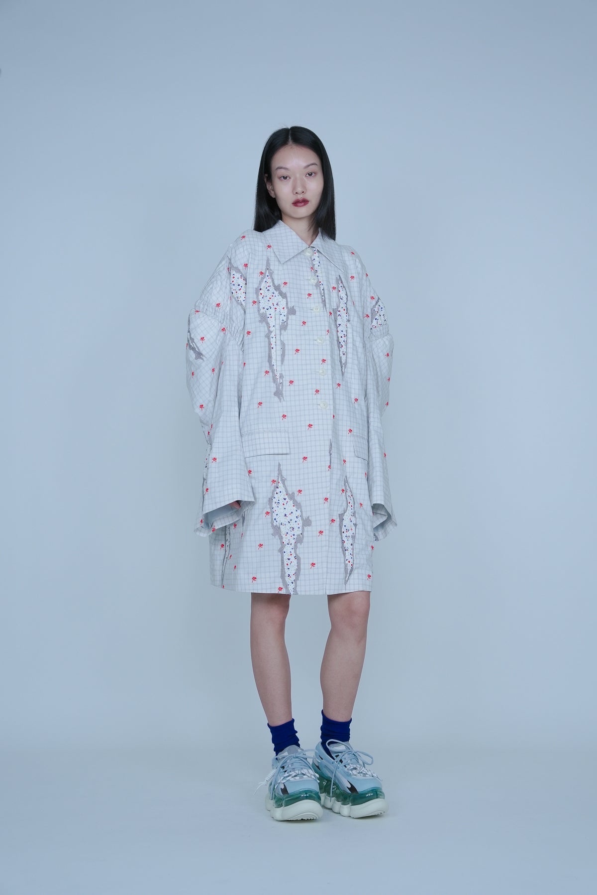 [SS27 Order] Double Puff Sleeve Coat / Beige / MSS27C031