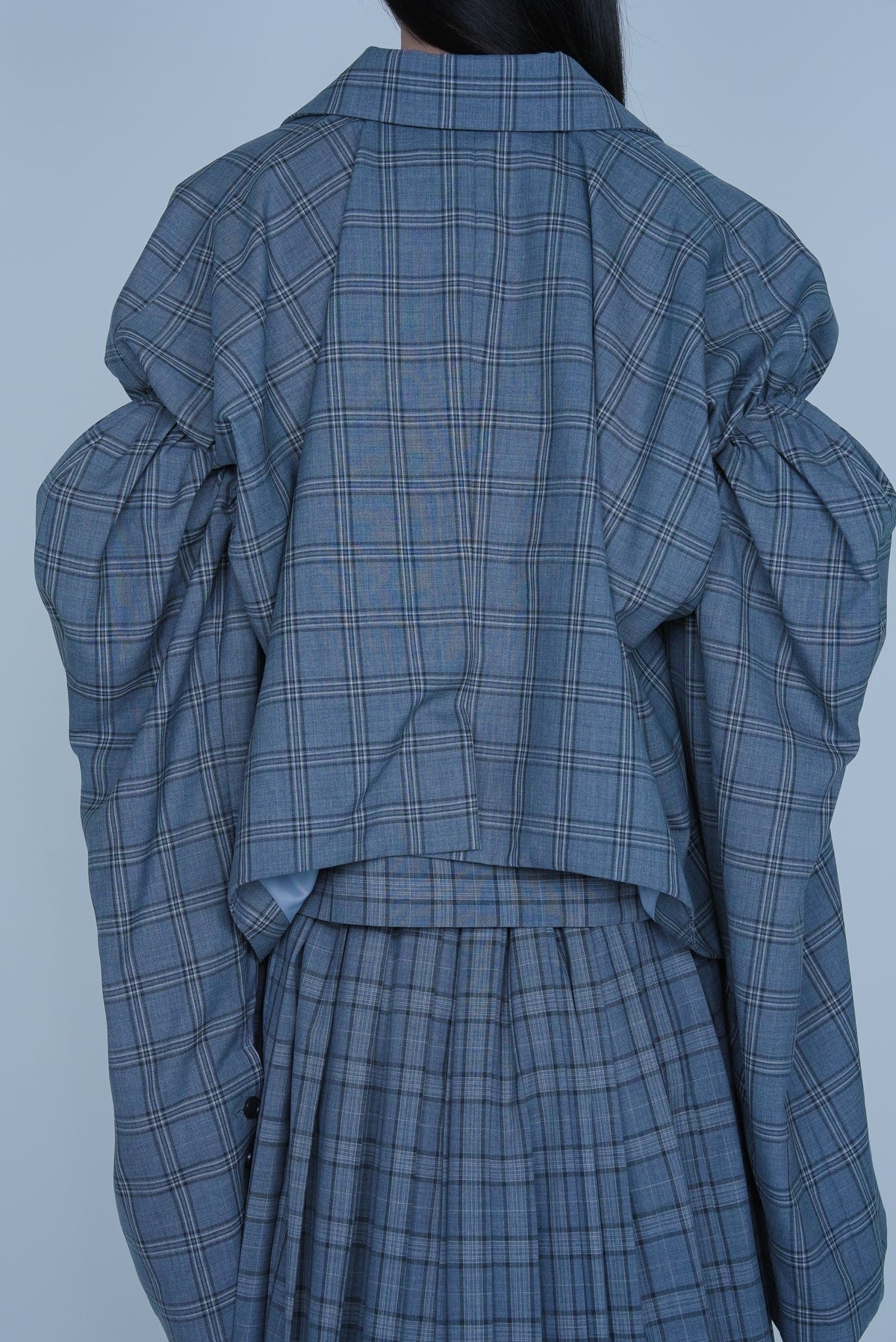 【SS27受注】Nami Collar Jacket / Gray / MSS27JK03