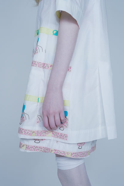【SS27受注】Small Town Girl Dress / White / JFSS27D051