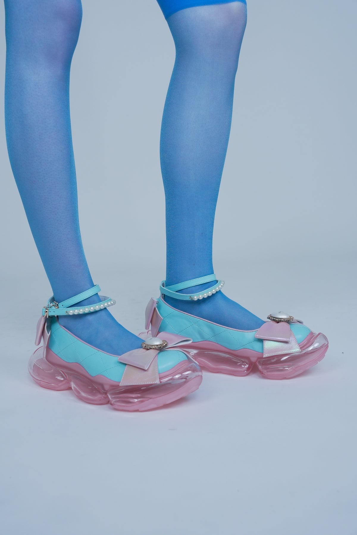 【SS27受注】Ribbon Bow Mirage / Blue / JFAPSS27SH01