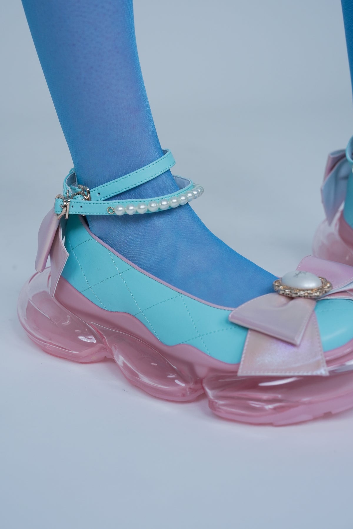 【SS27受注】Ribbon Bow Mirage / Blue / JFAPSS27SH01