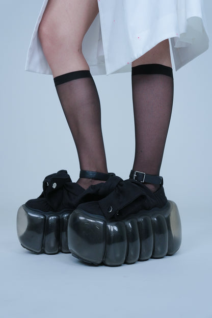 【SS27受注】High Bubble Cuffs / Black / MSS27SH09