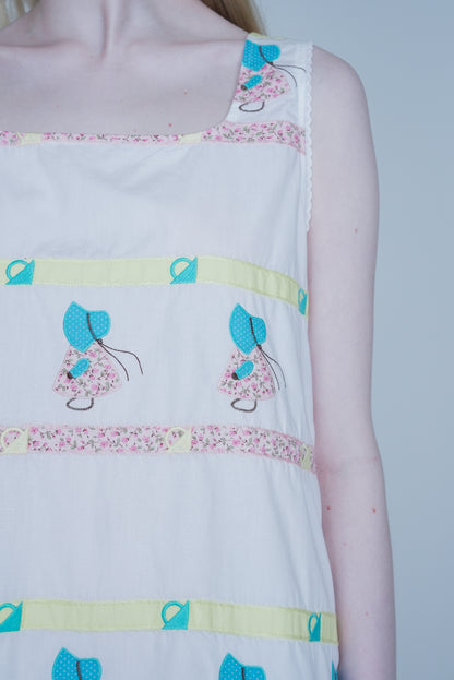 【SS27受注】Little Girl Homewear / White / JFSS27D07