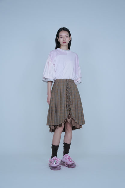 [SS27 Order] Puzzle Panel T-Shirt / Pink / MSS27T01