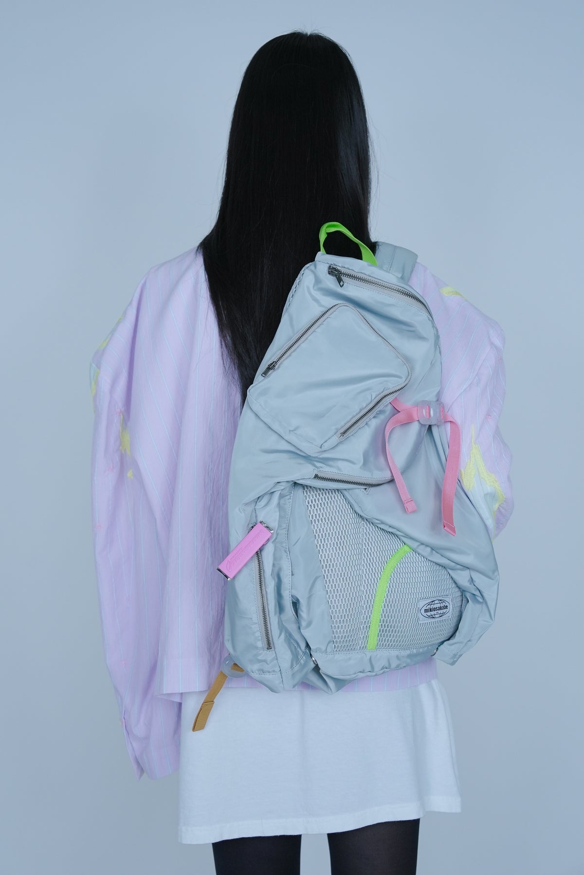 [SS27 Order] Twisted Backpack II / Gray / MSS27BAG01