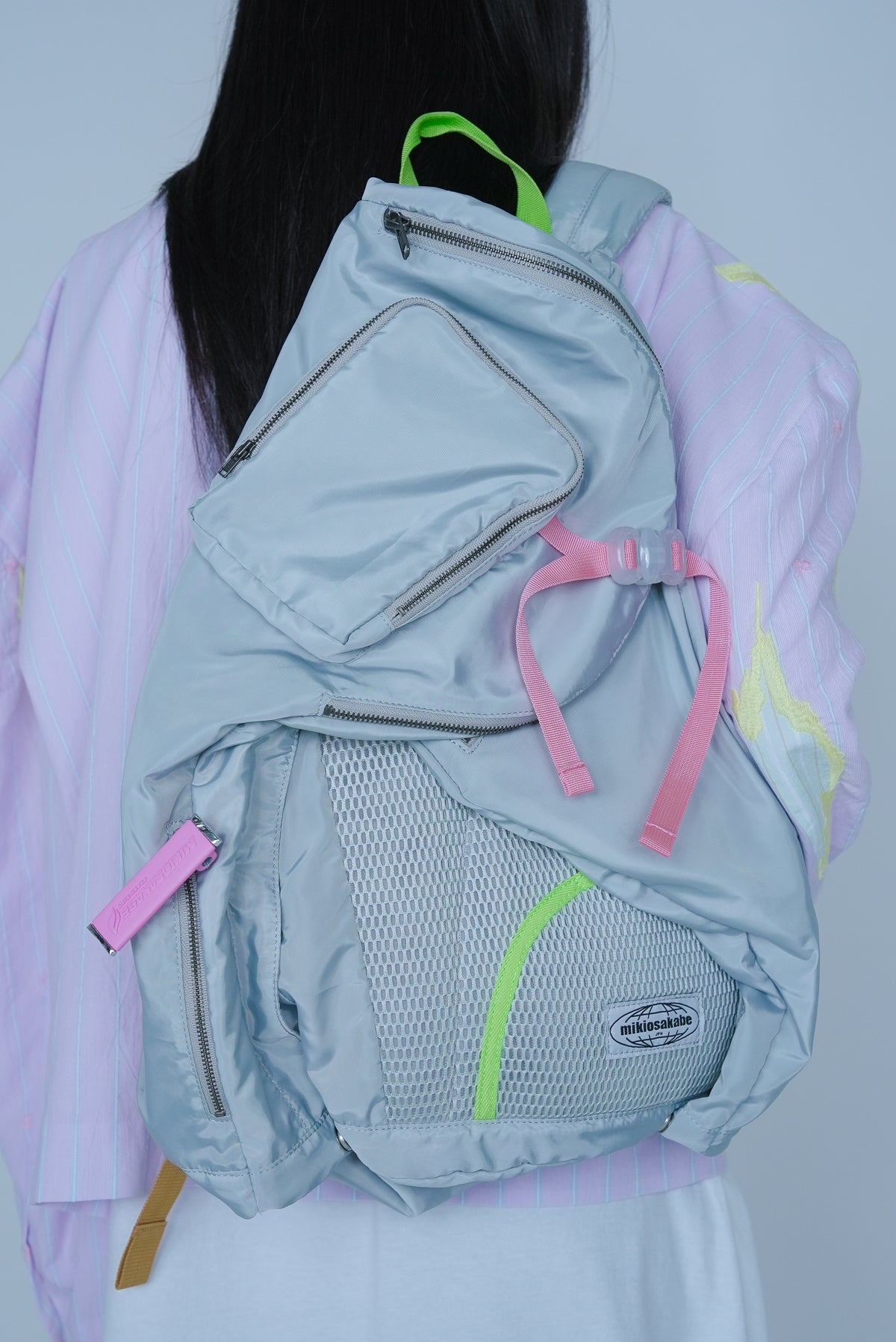 [SS27 Order] Twisted Backpack II / Gray / MSS27BAG01