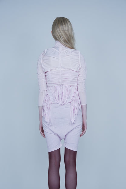 [SS27 Order] Fringe Jumpsuit / Pink / JFSS27JUMP02