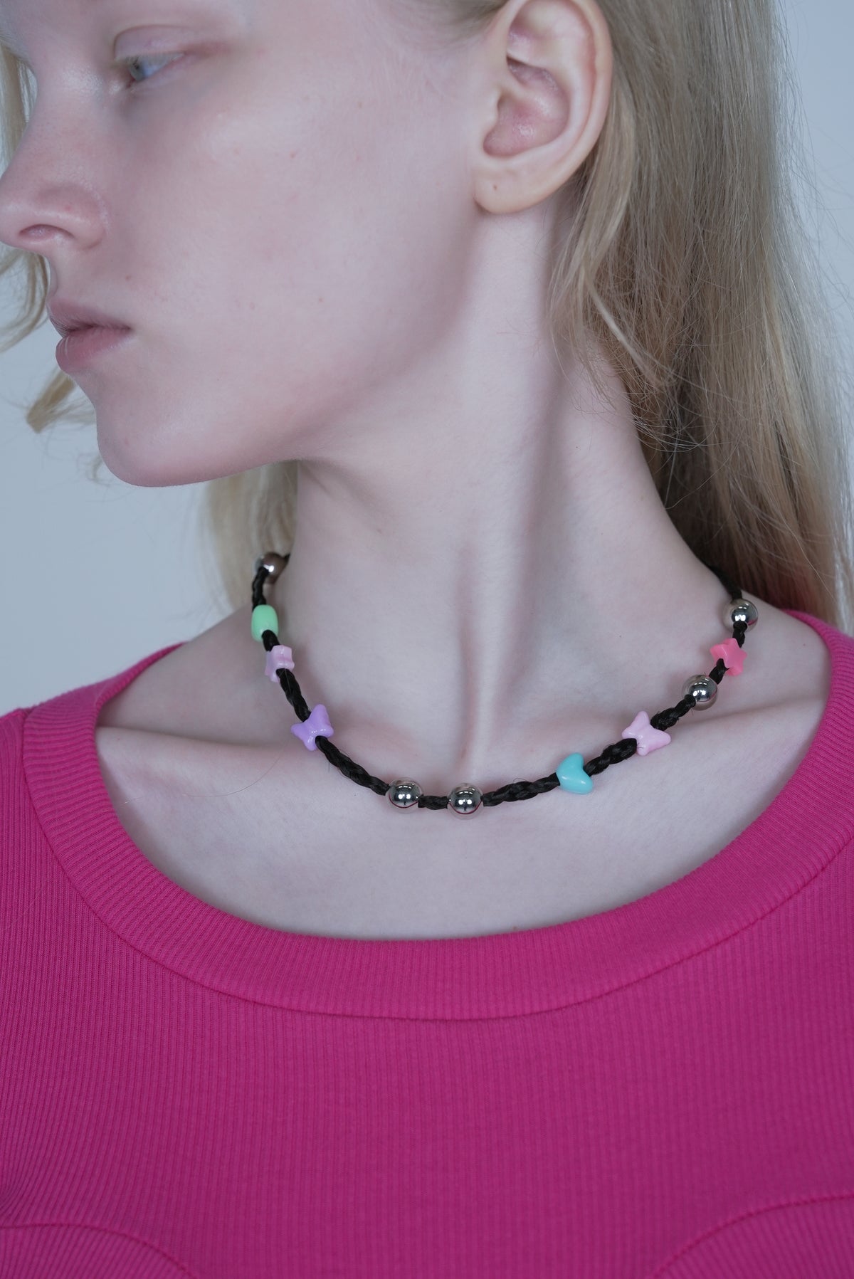 【SS27受注】Hairdo Necklace / Pastel Combi / D'heygere x JennyFax / JFSS27ACC01