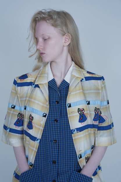 【SS27受注】Small Town Girl Dress / Yellow / JFSS27D051