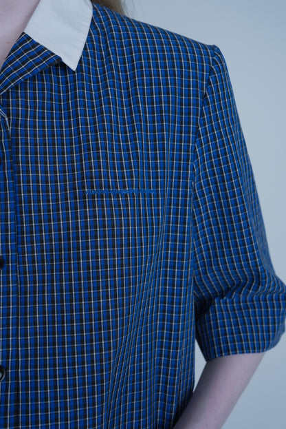 【SS27受注】Small Town Girl Dress / Blue / JFSS27D05