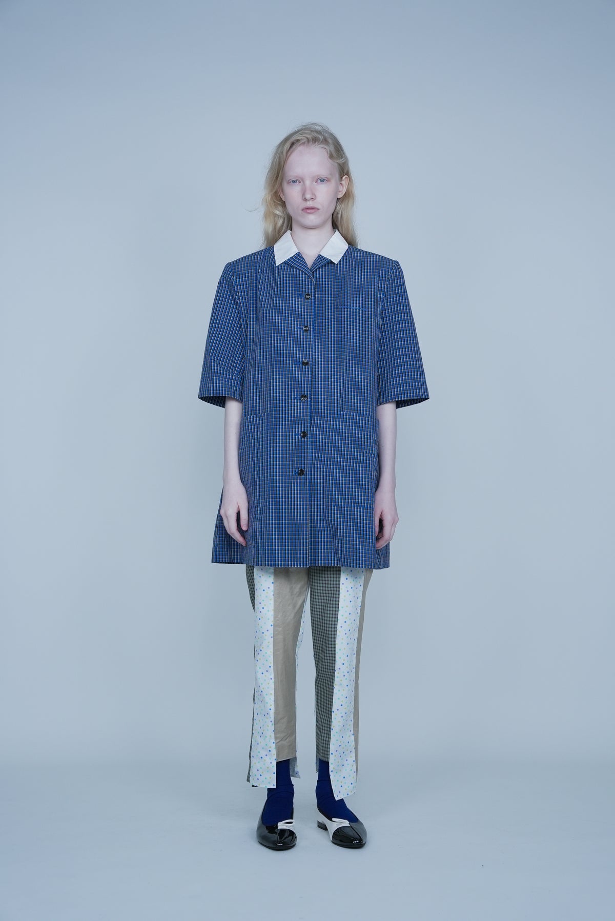 【SS27受注】Small Town Girl Dress / Blue / JFSS27D05