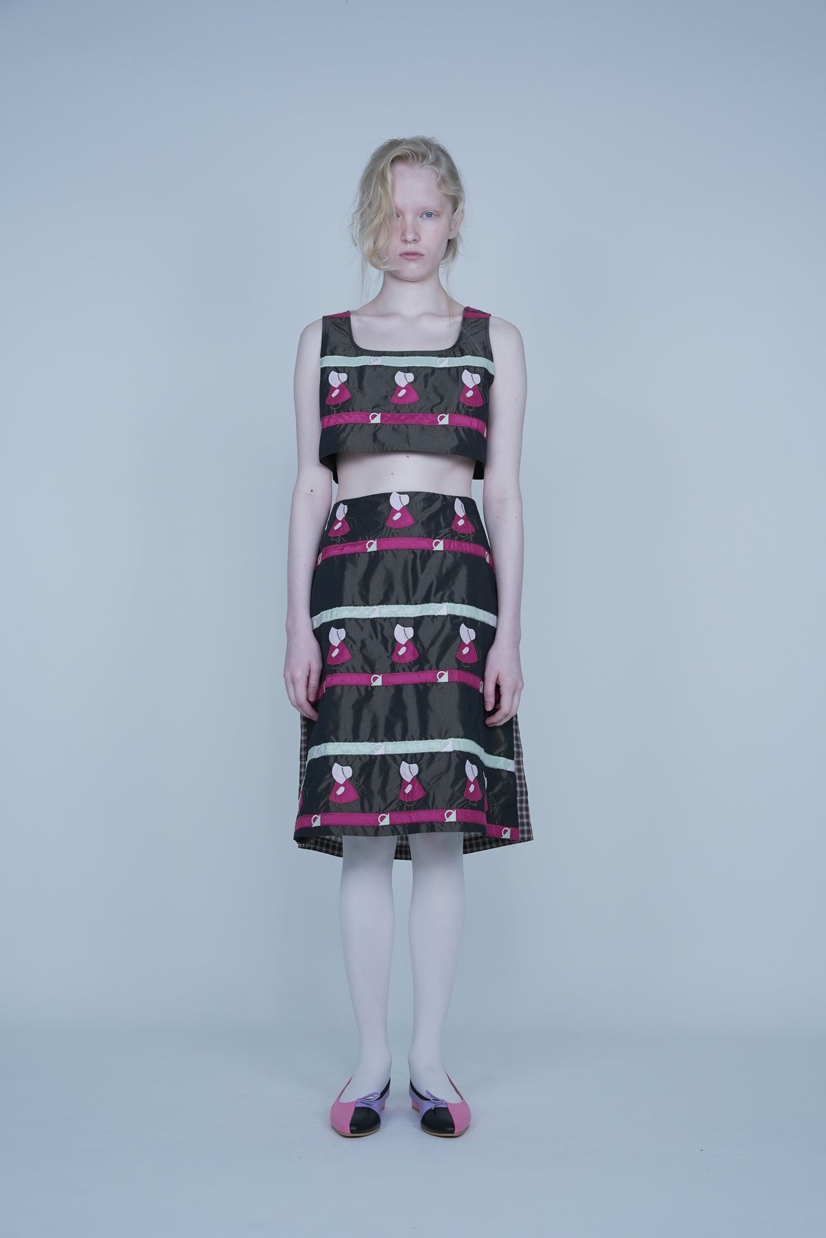 【SS27受注】Little Girl Skirt / Brown / JFSS27S02