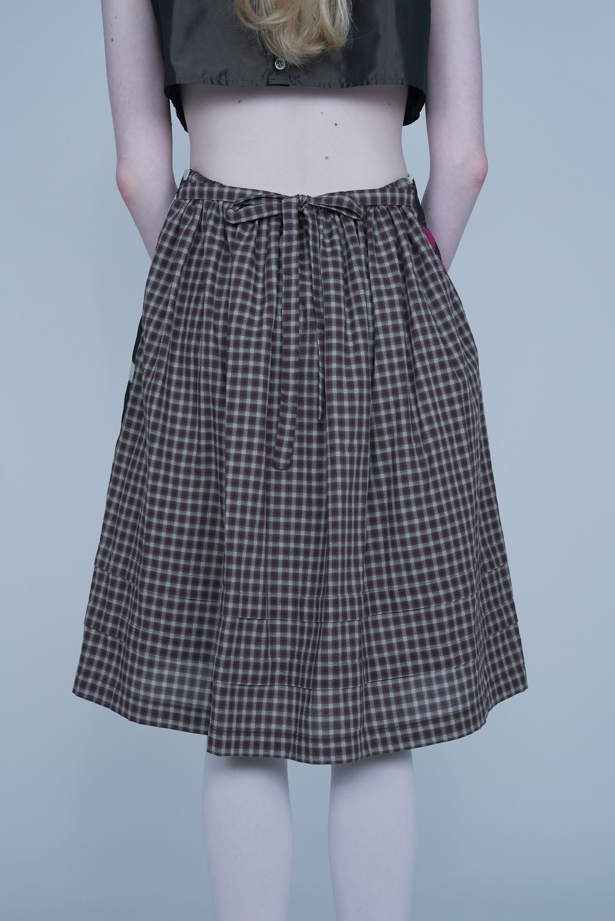【SS27受注】Little Girl Skirt / Brown / JFSS27S02