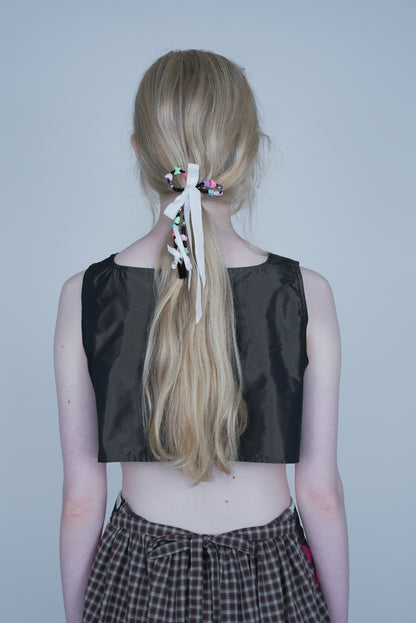 【SS27受注】Little Girl Top / Brown / JFSS27B04