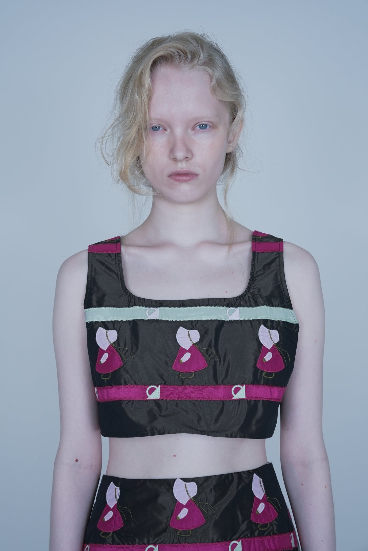 【SS27受注】Little Girl Top / Brown / JFSS27B04