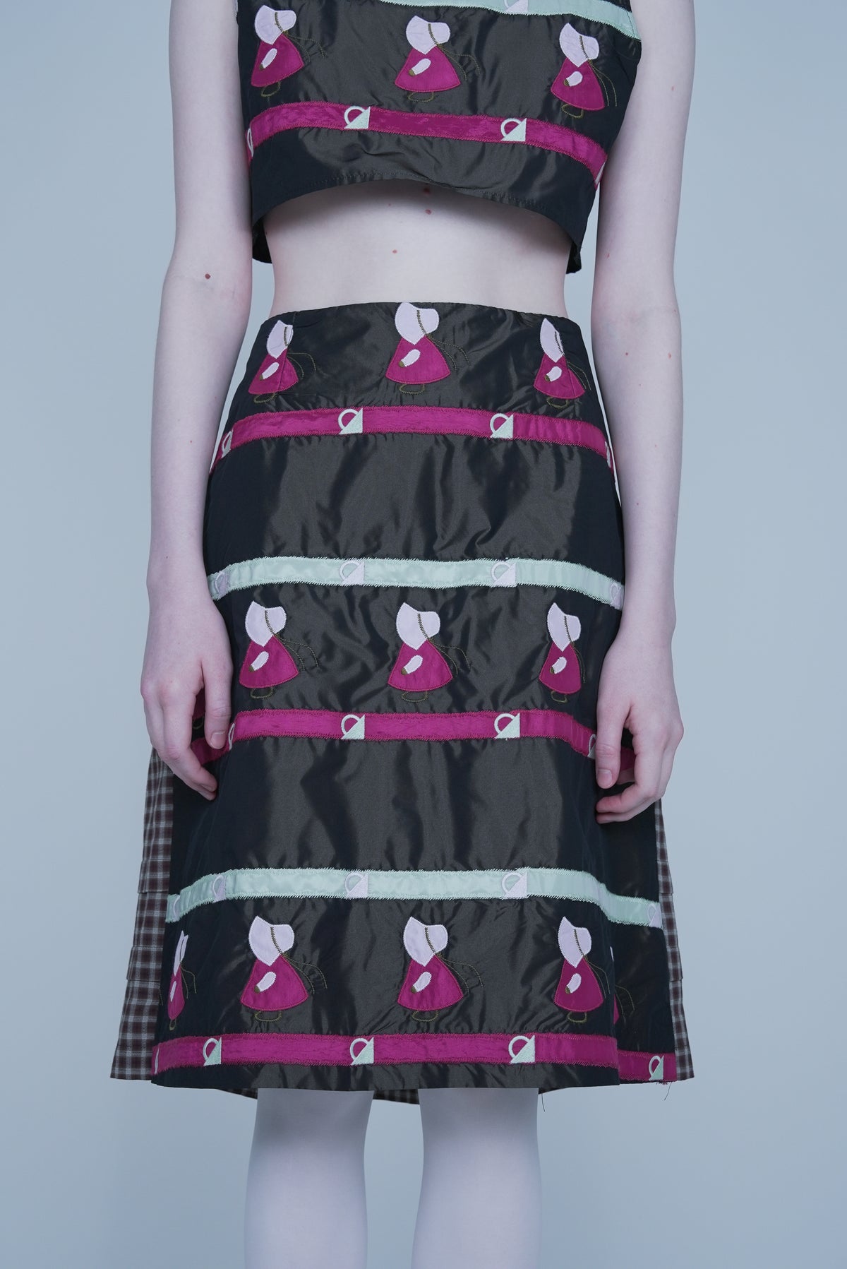 【SS27受注】Little Girl Skirt / Brown / JFSS27S02