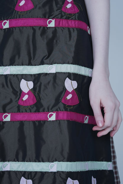 【SS27受注】Little Girl Skirt / Brown / JFSS27S02