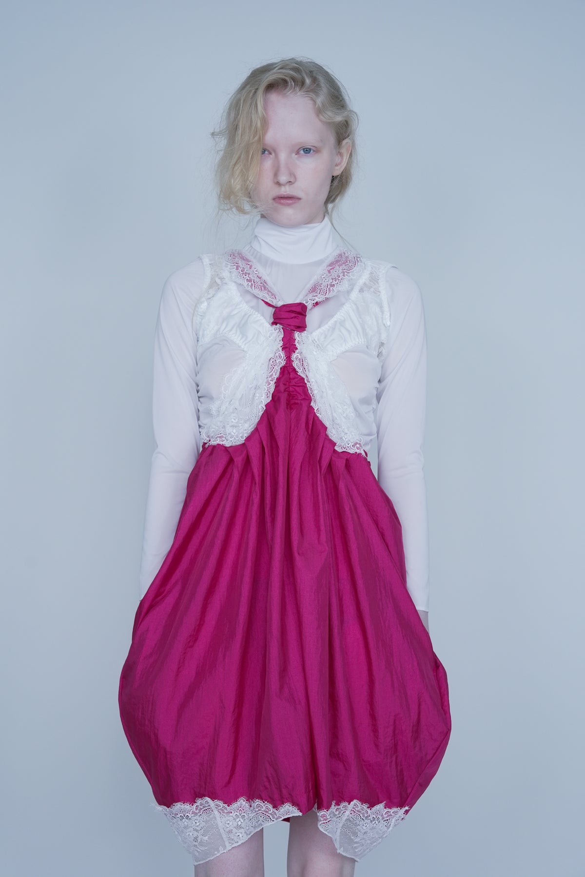 【SS27受注】Kids Jumpsuite / Magenta / JFSS27JUMP011