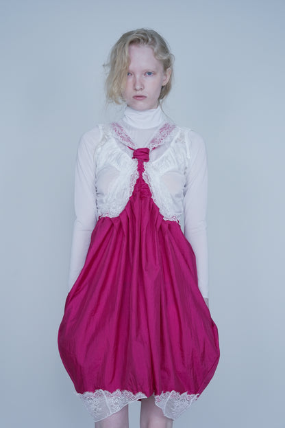 【SS27受注】Kids Jumpsuite / Magenta / JFSS27JUMP011