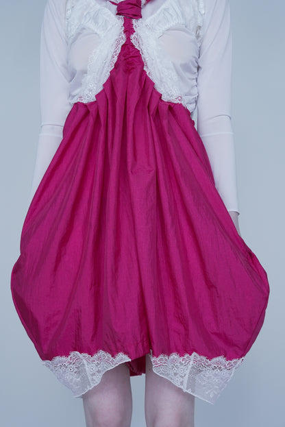【SS27受注】Kids Jumpsuite / Magenta / JFSS27JUMP011