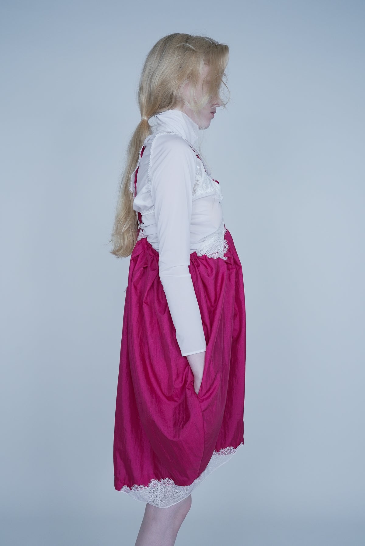 【SS27受注】Kids Jumpsuite / Magenta / JFSS27JUMP011