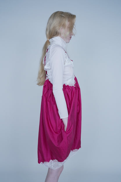 【SS27受注】Kids Jumpsuite / Magenta / JFSS27JUMP011