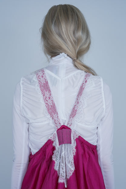 【SS27受注】Kids Jumpsuite / Magenta / JFSS27JUMP011