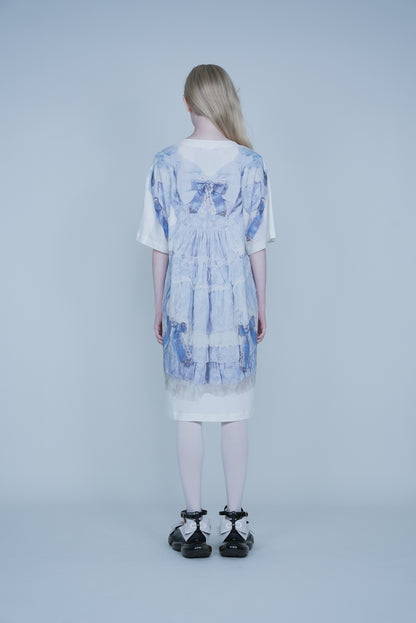 【SS27受注】Tanzanite Dress Print / Navy / JFAPSS27T01