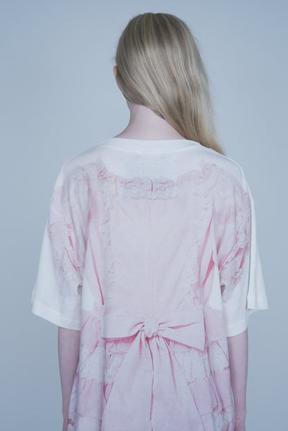 【SS27受注】Sweet Tiara Princess Dress Print / Pink / JFAPSS27T01