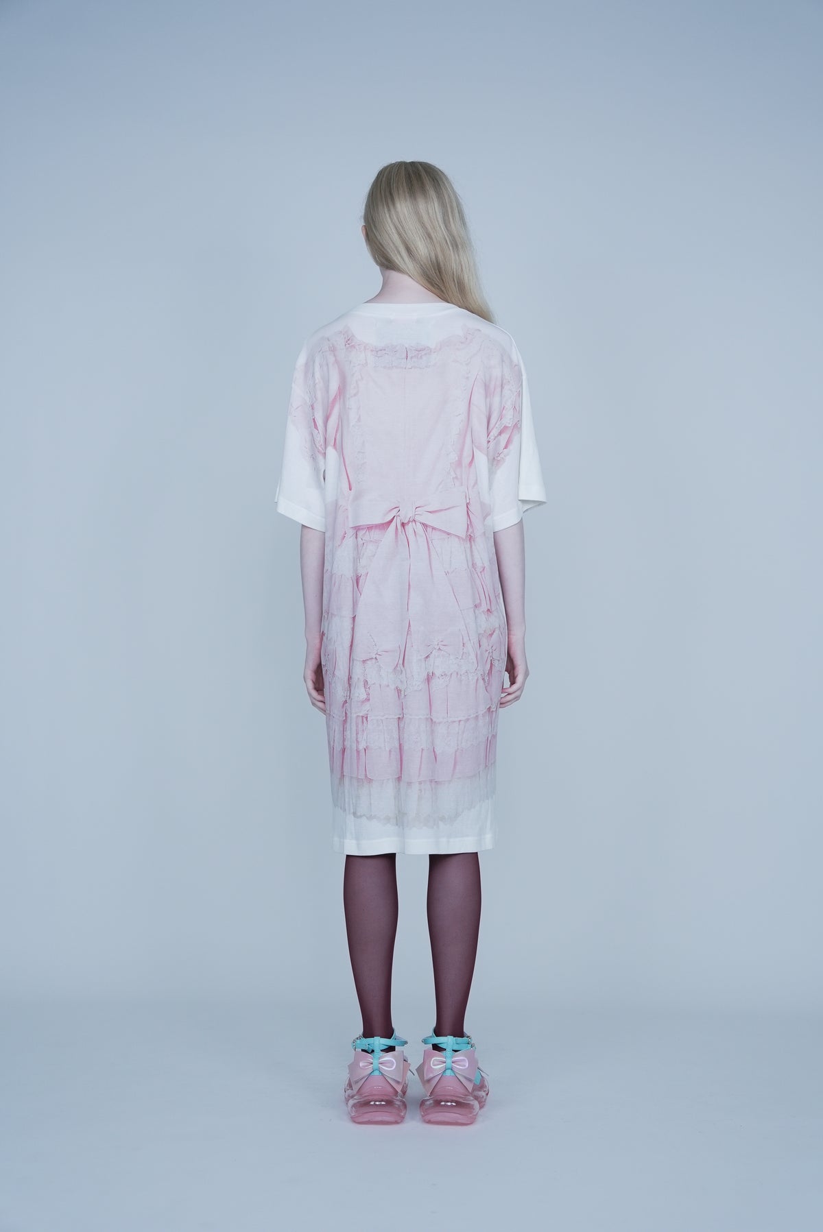 【SS27受注】Sweet Tiara Princess Dress Print / Pink / JFAPSS27T01
