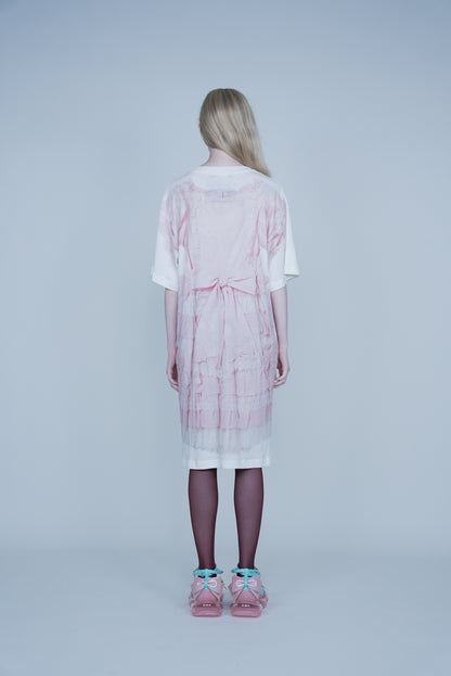 【SS27受注】Sweet Tiara Princess Dress Print / Pink / JFAPSS27T01