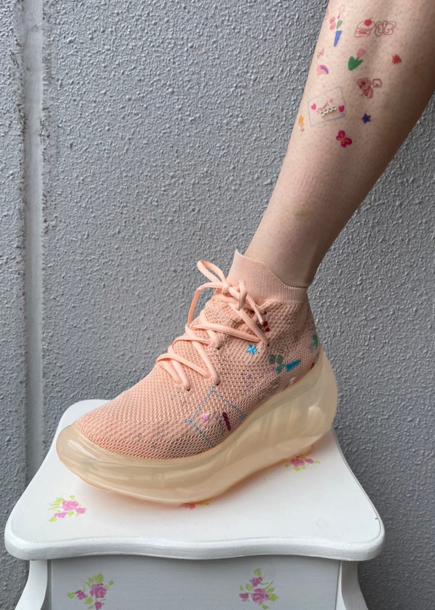 Hana embroidery shoes / Nude｜MIKIOSAKABE&JennyFax公式ストア 